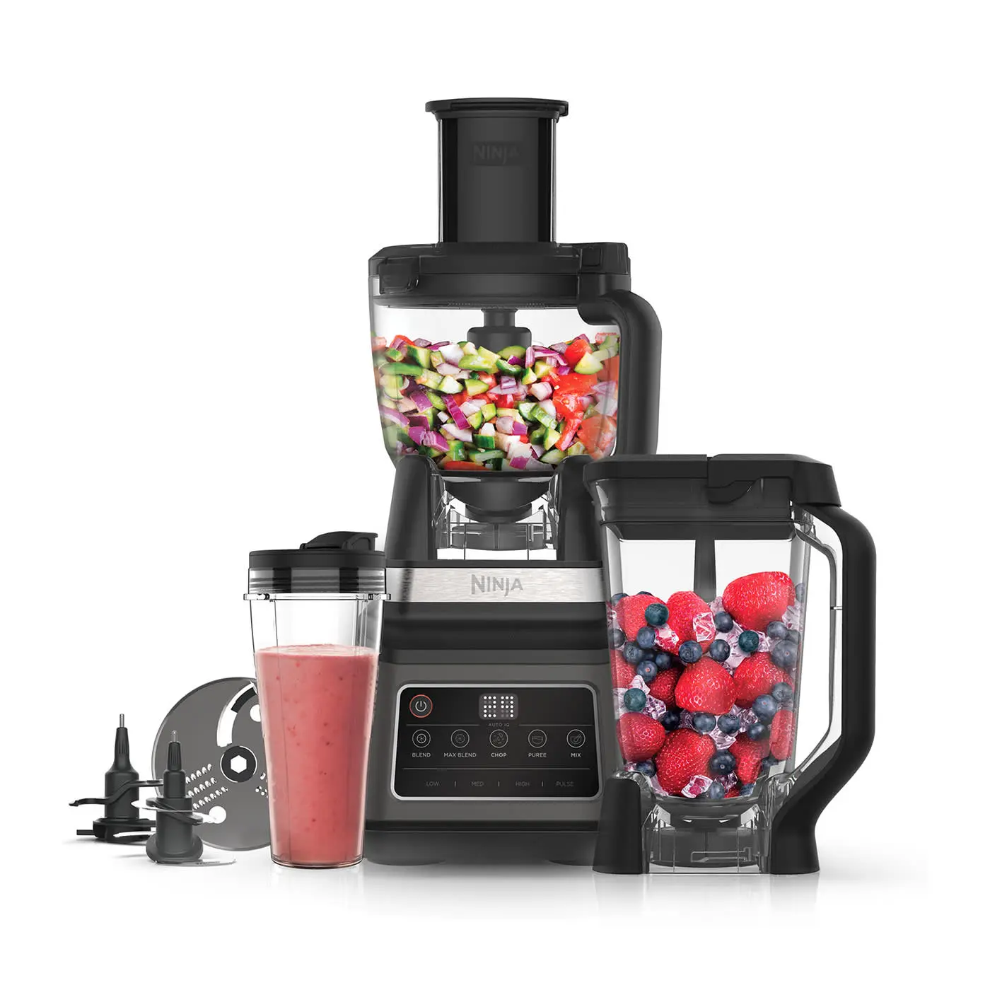 Ninja 3-in-1 Food Processor and Blender BN800UK